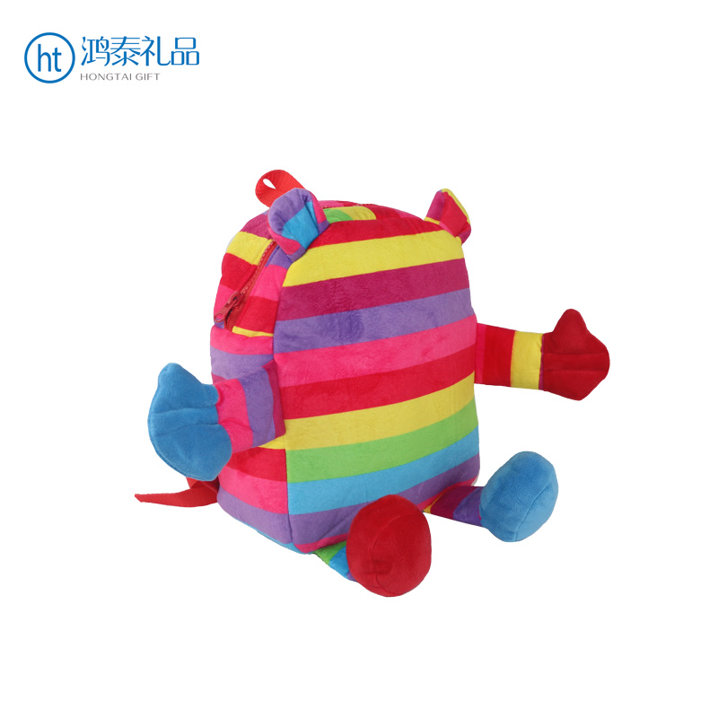 毛绒玩具-抖音同款毛绒儿童背包