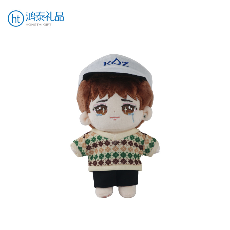 毛绒玩具-明星同款娃娃衣服男孩